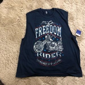 Patriotic muscle shirt